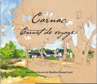 livre Carnac gouaches Blandine